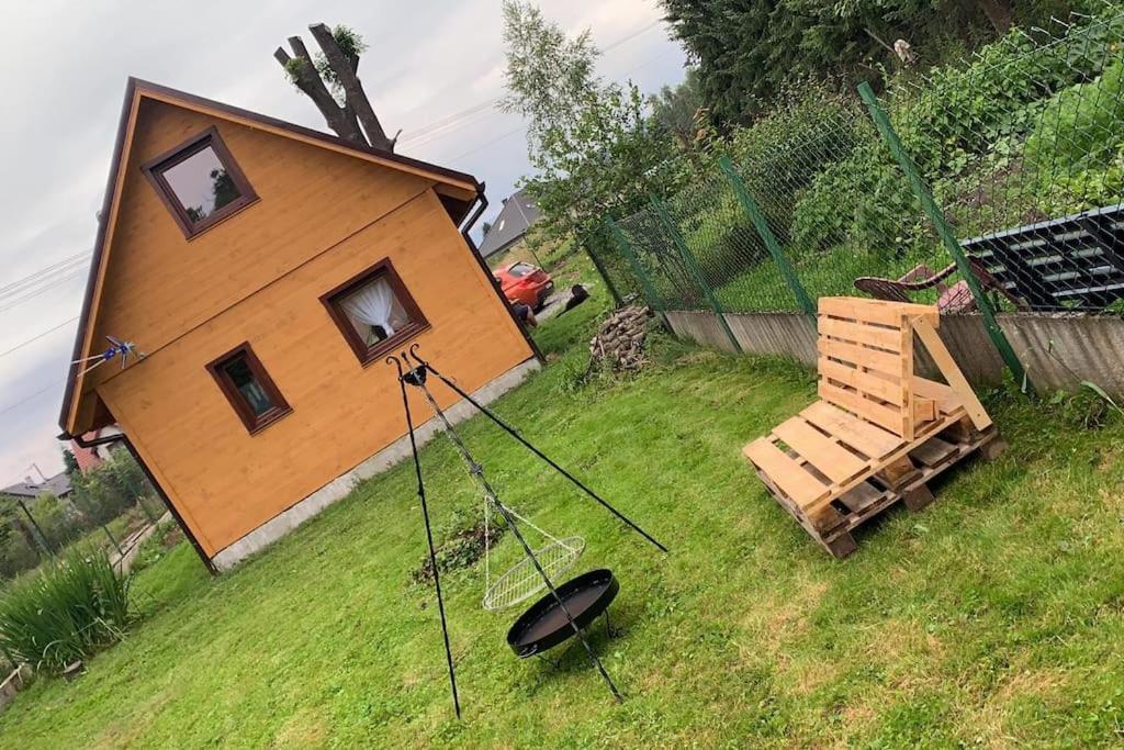 „ Lawendowy Zakatek”/„Lavender Cottage” In Żywiec Exteriör bild